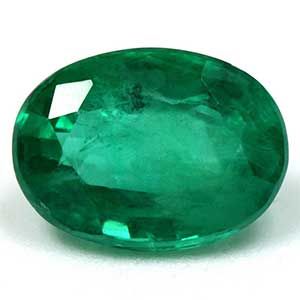 2.21 ct Oval Green Natural Emerald